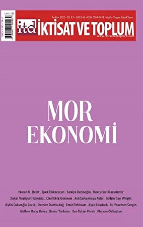 İktisat Ve Toplum Dergisi 146. Sayı: Mor Ekonomi