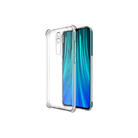 Smcase Xiaomi Redmi Note 8 Pro Kılıf Kamera Korumalı Darbeye Dayanıklı Silikon 