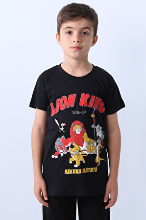 ERKEK ÇOCUK TSHİRT LİON BASKILI BİSİKLET E1
