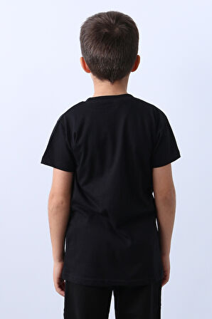 ERKEK ÇOCUK TSHİRT LİON BASKILI BİSİKLET E1