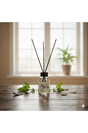 4'lü Lavanta-Vanilya-Paçuli-Sandal Ağacı Eko Çubuklu Oda Kokusu - Kokulu Çubuk 4x50ml