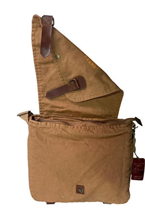 Vintage Salaş Kaliteli Unisex Günlük Gezi Kamp Okul Postacı Omuz Çantası San Diego 32 Cm X 25 Cm