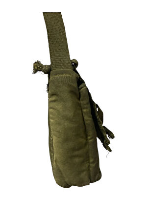 Vintage Küçük Salaş Unisex Günlük Çapraz Postacı Çantası S boy 26x20cm