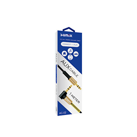 AUX KABLO 3.5 MM JACK GİRİŞ AC02