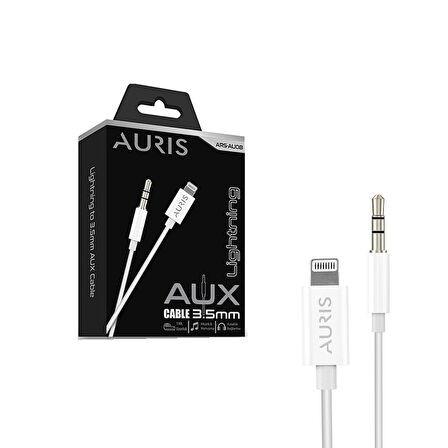 AUX TO LİGHTİNİNG KABLO ŞARJ SOKET GİRİŞ AU08