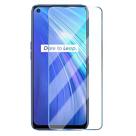 Smcase Realme 8 Pro Kılıf Kamera Korumalı Lüks Mat Silikon  Nano Ekran Koruyucu