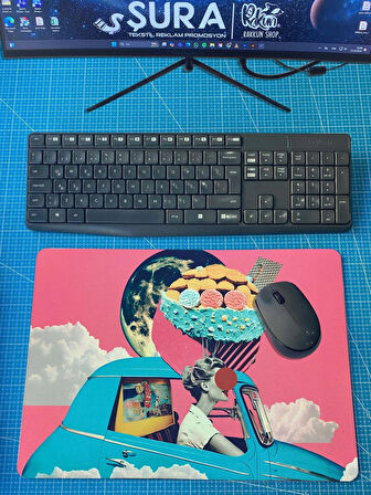 70'ler Baskılı Mouse Pad ( 28x40 cm)