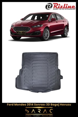 Rizline Ford Mondeo 2014 Sonrası 3d Bagaj Havuzu