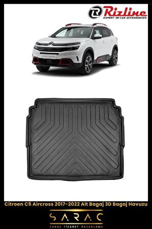 Rizline Citroen C5 Aircross 2017-2022 Alt Bagaj 3D Bagaj Havuzu