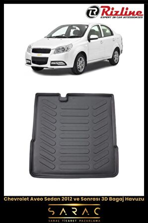 Rizline Chevrolet Aveo Sedan 2012 Ve Sonrası 3d Bagaj Havuzu