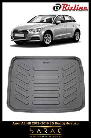 Rizline Audi A3 Hb 2013-2019 3d Bagaj Havuzu