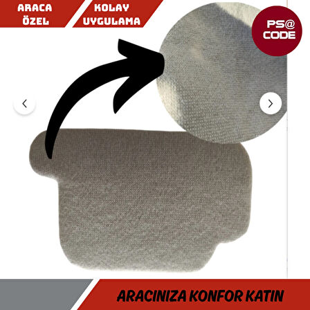 PSA CODE Rifter-Berlingo-Proace City-Doblo-Opel Cam Tavansız Ara Bölme Demiri Kapakları 2 Adet Kumaşı Kaplı