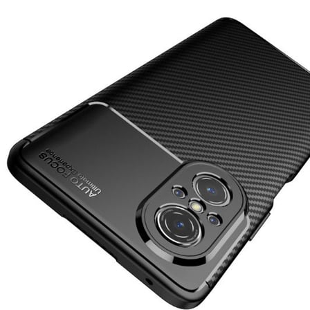 Gpack Huawei Nova 9 SE Kılıf Negro Karbon Kamera Korumalı Silikon Lüx