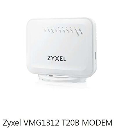  Zyxel Vmg 1312-T20B Antensiz Ver.300 Mbps Vdsl2 Modem/Router