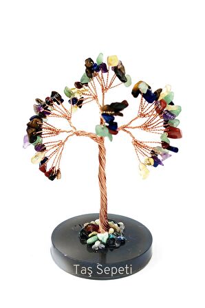 Gerçek Çakra Doğal Taşları Ağaç