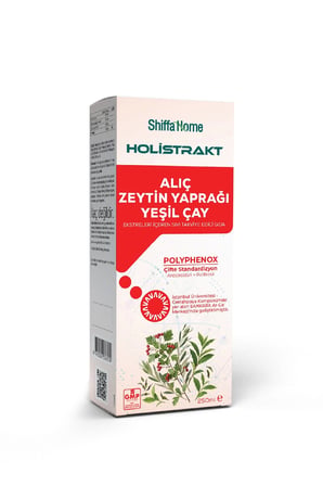 Shiffa Home Alıç, Zeytin Yaprağı ve Yeşil Çay İçeren Sıvı Ekstrakt 250 ML
