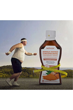 Zerdeçal - Curcumin (Turmeric) ve Piperin Ekstraktı (Ekstresi) İçeren Takviye Edici Gıda 250 Ml