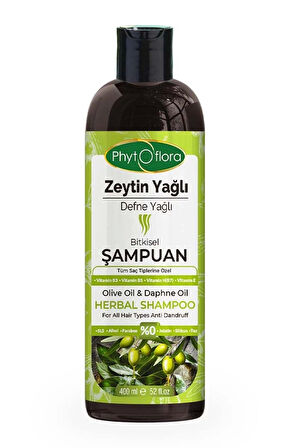 Zeytin Yağlı Defne Yağlı Bitkisel Şampuan