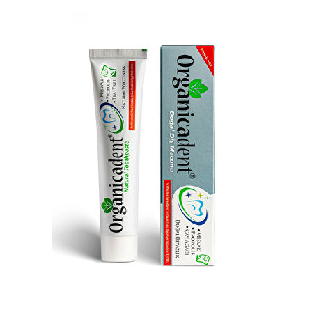 Organicadent Üçlü Koruma Doğal Diş Macunu 75 Ml