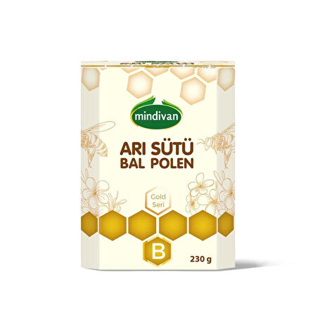 Mindivan Arı Sütü Bal Polen (Bebe)