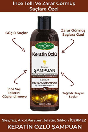 Keratin Özlü Şampuan