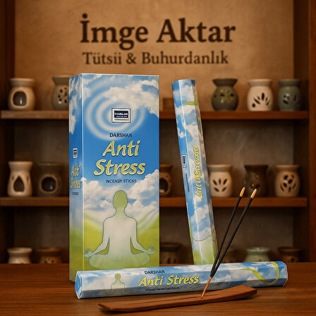 Darshan İncense Anti Stress 20'li Çubuk Tütsü