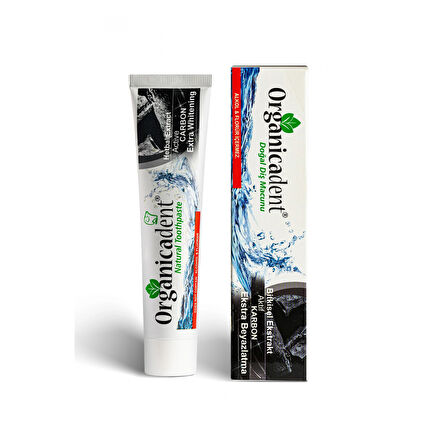 Organicadent Aktif Karbonlu Doğal Diş Macunu 75 Ml