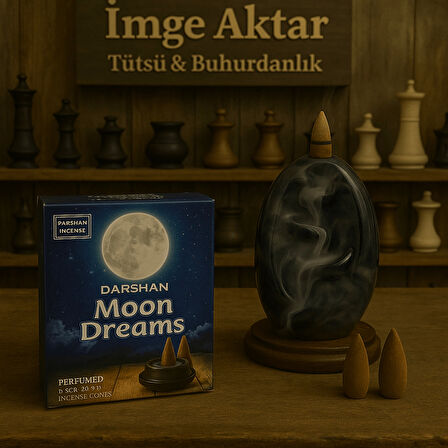 Darshan İncense Moon Dream Geri Akış Tütsü 10 Adet