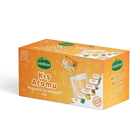 Kış Atomu Propolis ve C Vitaminli 30 Saşe