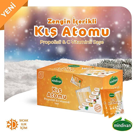 Kış Atomu Propolis ve C Vitaminli 30 Saşe