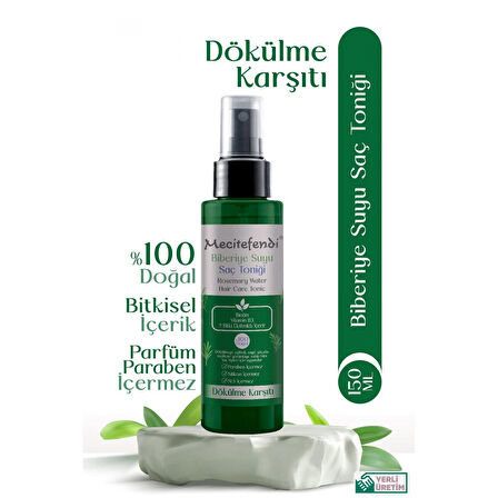 Biberiye Suyu Saç Toniği ( 11 Bitki Ekstraklı ) 150 Ml