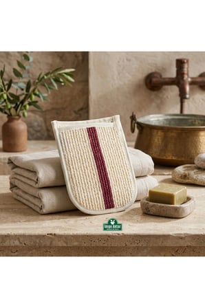 Rovin Çift Taraflı Eldiven Banyo Kesesi 24x17 Cm