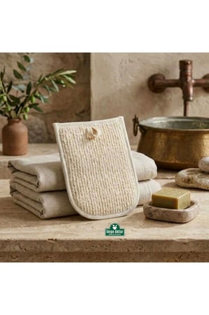 Rovin Çift Taraflı Eldiven Banyo Kesesi 24x17 Cm