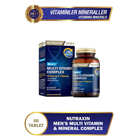 Multivitamin Erkek, Multivitamin & Mineral Complex