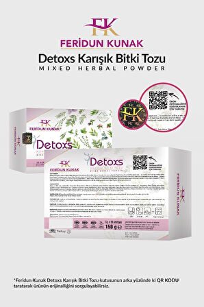 Feridun Kunak Karışık Bitki Detoxs Çayı 30 Adet