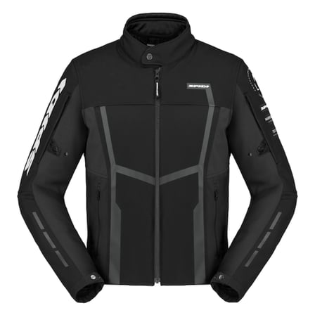 SPIDI MOTOJOY TEKSTİL CEKET SİYAH BEYAZ