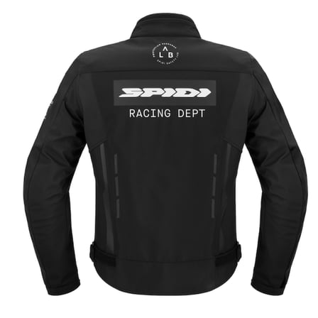 SPIDI MOTOJOY TEKSTİL CEKET SİYAH BEYAZ