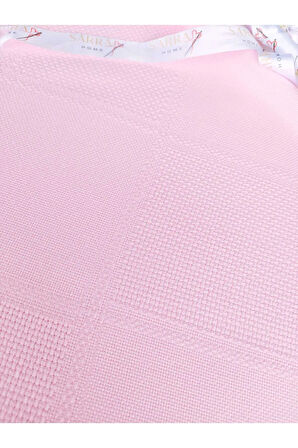 HEREKE 110 x 115 BEBEK BATTANİYE & 110 x 60 YASTIK SETİ - PEMBE