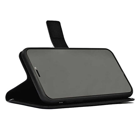 Smcase Xiaomi Redmi 9 Kılıf Delüxe Standlı Cüzdan