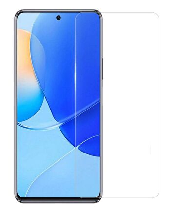 Gpack Huawei Nova 9 SE Kılıf Negro Karbon Kamera Korumalı SilikonNano Glass