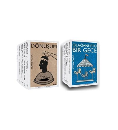 İndigo Kitap Modern Dünya Klasikleri 7 Kitap Takım - Modern Klasik Stefan Zweig 6 Kitap Set