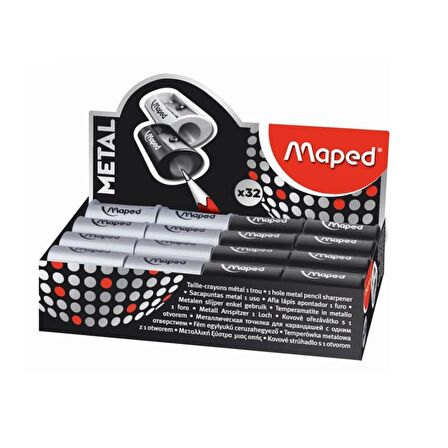 Maped Kalemtraş Metal Satellite Tek Delikli