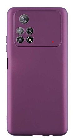 Gpack Xiaomi Poco X4 Pro 5G Kılıf Mat Lüx Kamera Korumalı Premier Mat Silikon