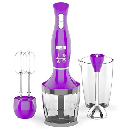 Sem Problade SK 233 1500 W Blender Seti Mor