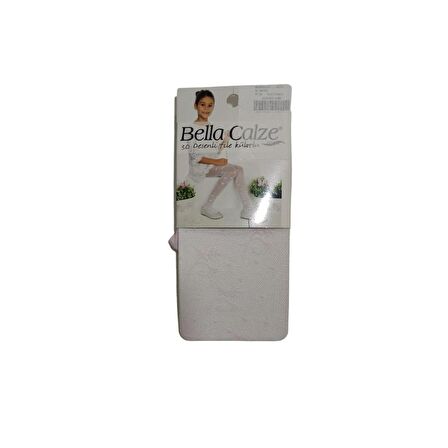 BELLA CALZE EYFEL 3D DESENLİ FİLE KIZ KİLOTLU ÇORAP