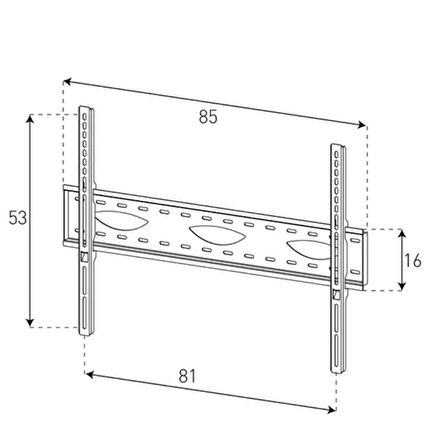 Sonorous Surefix 240 42”-82” LCD-LED Sabit Askı Aparatı