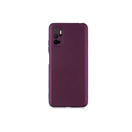 Smcase Xiaomi Redmi Note 10 5G Kılıf Kamera Korumalı Mat Silikon  Nano Ekran Koruyucu