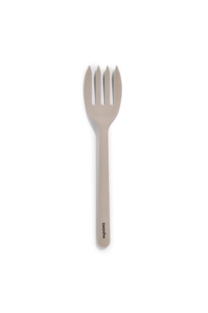  GreenPan Silikon Çatal Bej | Platinum Silicone | BPA İçermez | 200°C Isıya Dayanıklı |