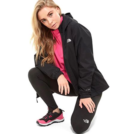 The North Face Quest Kadın Siyah Outdoor Su Geçirmez Ceket NF00A8BAKU11