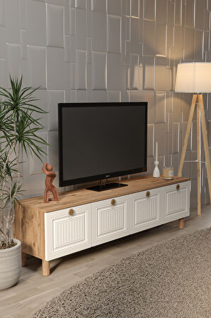 BOHEM 180 CM MDF KAPAK TV ÜNİTESİ